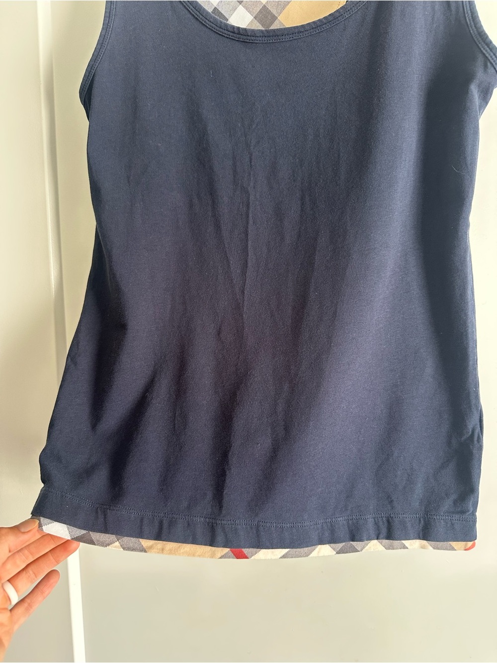 Burberry Tank Top Navy - Picture 3 of 8